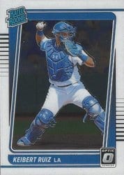 2021 Donruss Optic Base Set Keibert Ruiz #52 card
