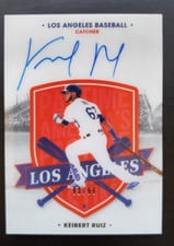 2021 Panini Chronicles America's Pastime Autographs Keibert Ruiz #AP-KR card