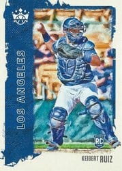 2021 Panini Diamond Kings Base Set Keibert Ruiz #47 card
