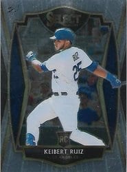 2021 Panini Select Base Set Keibert Ruiz #121 card