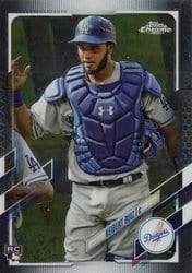 2021 Topps Chrome Base Set Keibert Ruiz #5 card