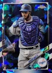 2021 Topps Chrome Sapphire Edition Base Set Keibert Ruiz #256 card