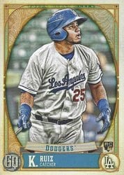 2021 Topps Gypsy Queen Base Set Keibert Ruiz #79 card