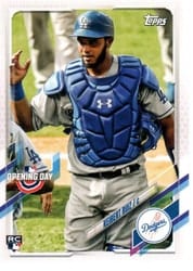 2021 Topps Opening Day Base Set Keibert Ruiz #204 card