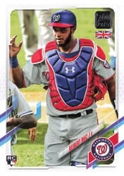 2021 Topps UK Edition Base Set Keibert Ruiz #112 card