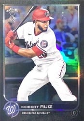 2022 Topps Chrome Ben Baller Edition Base Set Keibert Ruiz #218 card