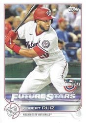 2022 Topps Opening Day Base Set Keibert Ruiz #14 card