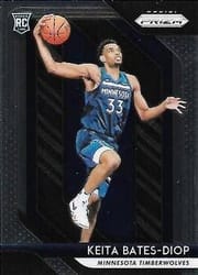 2018-19 Panini Prizm Base Set Keita Bates-Diop #47 card