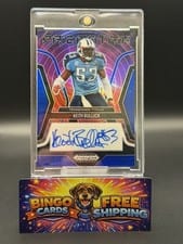 2025 Panini Prizm Black Prizmatrix Signatures Keith Bulluck #45 card