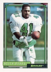 1992 Topps Base Set Keith Byars #520 card