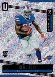 2019 Panini Unparalleled Base Set Keith Ford #5 card