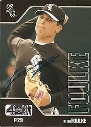 2002 Upper Deck 40-Man Base Set Keith Foulke #403 card