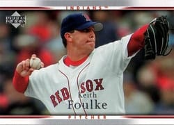 2007 Upper Deck Base Set Keith Foulke #78 card