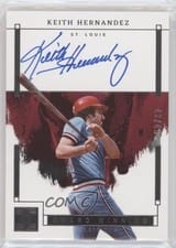 2024 Panini Impeccable Award Winning Autographs Keith Hernandez #AWA-KH card
