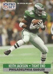 1991 Pro Set Base Set Keith Jackson #618 card