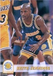 1993-94 Hoops Base Set Keith Jennings #339 card