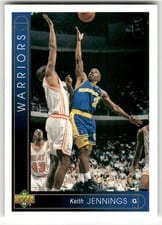 1993-94 Upper Deck Base Set Keith Jennings #82 card