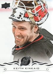 2018-19 Upper Deck Base Set Keith Kinkaid #364 card