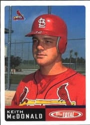 2002 Topps Total Base Set Keith McDonald #86 card