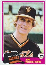 1981 Topps Base Set Keith Moreland #11 card