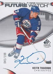 2020-21 SP Signature Edition Legends Base Set Keith Tkachuk #387 card