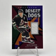 2025-26 Upper Deck Artifacts Desert Dogs Relics Keith Tkachuk #DD-KT card