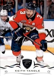 2018-19 Upper Deck Base Set Keith Yandle #332 card