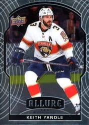 2020-21 Upper Deck Allure Base Set Keith Yandle #10 card