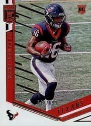 2018 Donruss Elite Base Set Keke Coutee #179 card