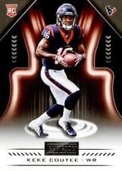 2018 Panini Playbook Base Set Keke Coutee #161 card