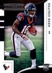 2018 Panini Rookies & Stars Base Set Keke Coutee #128 card