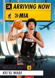 2024-25 Hoops Arriving Now Kel'el Ware #11 card
