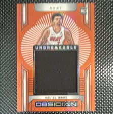 2024-25 Panini Obsidian Unbreakable Memorabilia Kel'el Ware #UM-WRE card