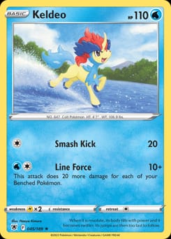 Astral Radiance Keldeo #45 card