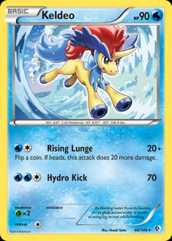 Boundaries Crossed Keldeo #48 card