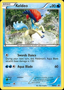 BW Black Star Promos Keldeo #BW60 card