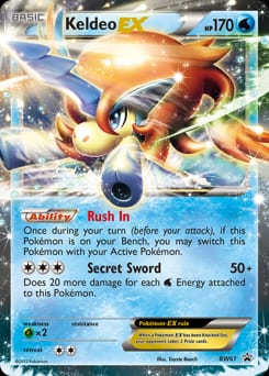 BW Black Star Promos Keldeo-EX #BW61 card