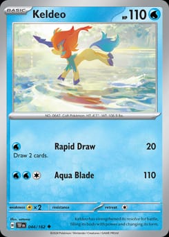 2024 Temporal Forces Keldeo #44 card