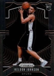 2019-20 Panini Prizm Base Set Keldon Johnson #273 card