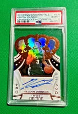 2019 Panini Crown Royale Rookie Autographs Keldon Johnson #CR-KJN card