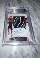 2019 Panini National Treasures Keldon Johnson #129 card
