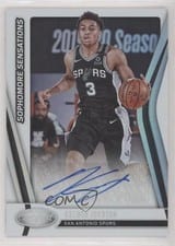 2020-21 Panini Certified Sophomore Sensations Autographs Keldon Johnson #SSA-KJN card
