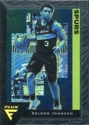2020-21 Panini Flux Base Set Keldon Johnson #157 card