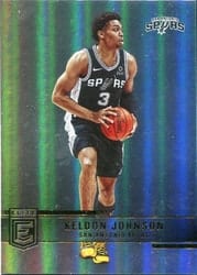 2021-22 Donruss Elite Base Set Keldon Johnson #45 card