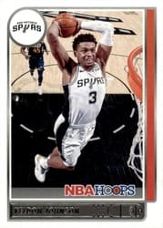 2021-22 Hoops Base Set Keldon Johnson #34 card