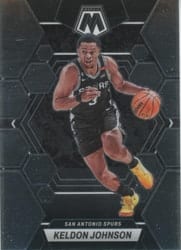 2022-23 Panini Mosaic Base Set Keldon Johnson #179 card