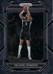 2022-23 Panini Prizm Base Set Keldon Johnson #211 card