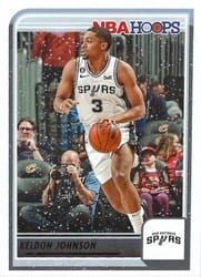 2023-24 Hoops Winter Base Set Keldon Johnson #17 card