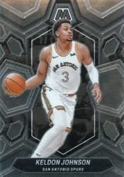 2023-24 Panini Mosaic Base Set Keldon Johnson #119 card