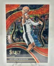 2023-24 Panini Select Base Set Keldon Johnson #261 card